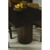 Hadley Warm Brown Small Dining Table