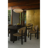 Hadley Warm Brown Small Dining Table