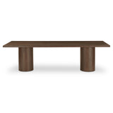 Hadley Warm Brown Small Dining Table