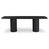 Daphne Black Large Dining Table