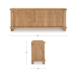 Enya Natural Oak Sideboard