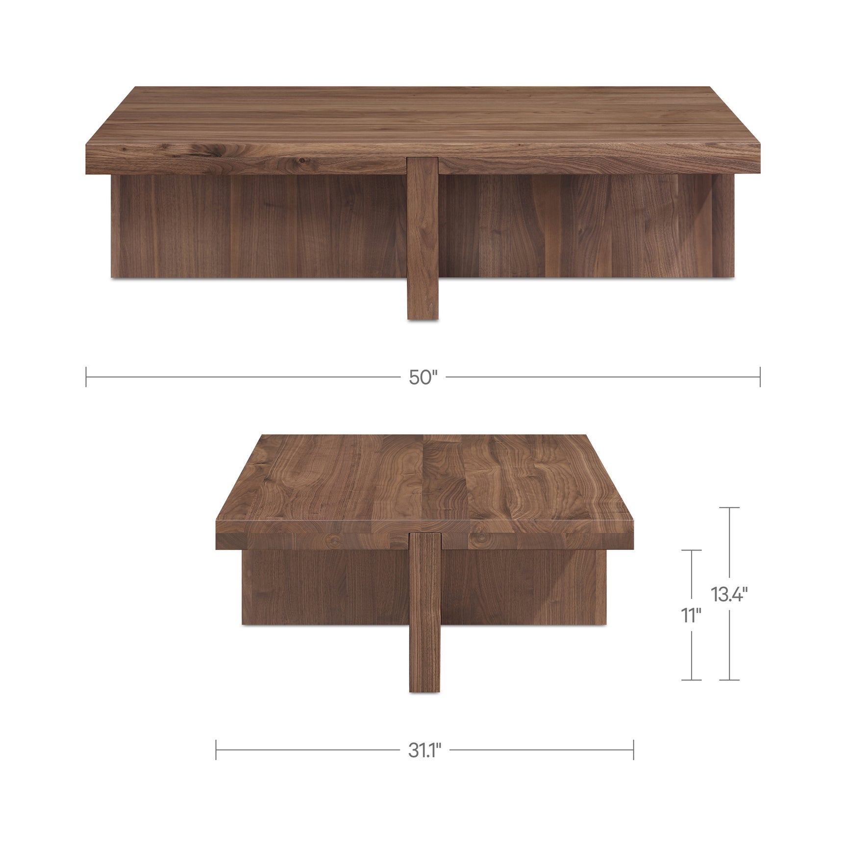 Folke Walnut Coffee Table