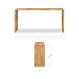 Carrie Natural Counter Table