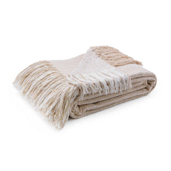 BC Beryl Natural/Ivory Blanket - Ornate Home