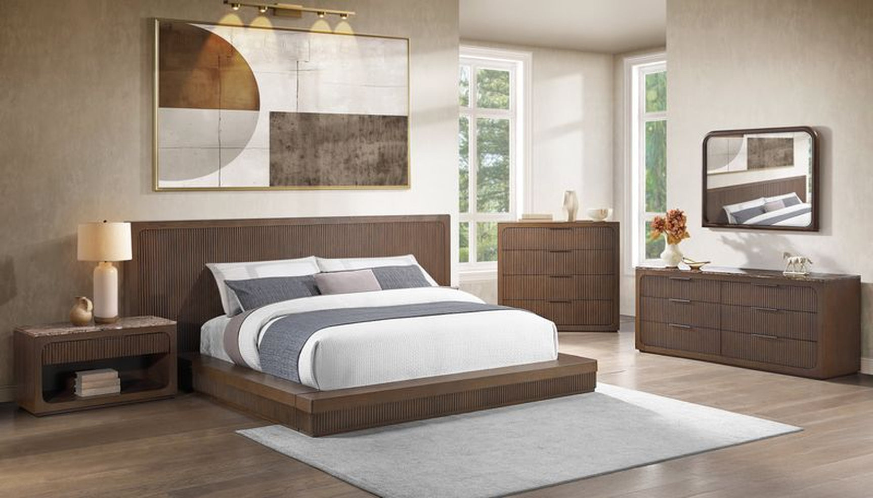 Leanna Brown Oak Chest