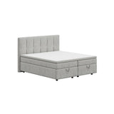 Avenia Gray Eastern King Bed w/Storage