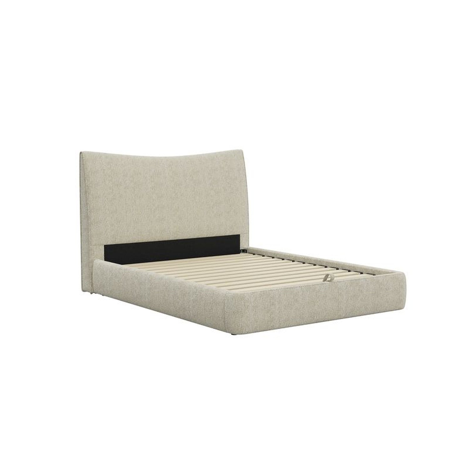 Angulo Beige Queen Bed w/Storage