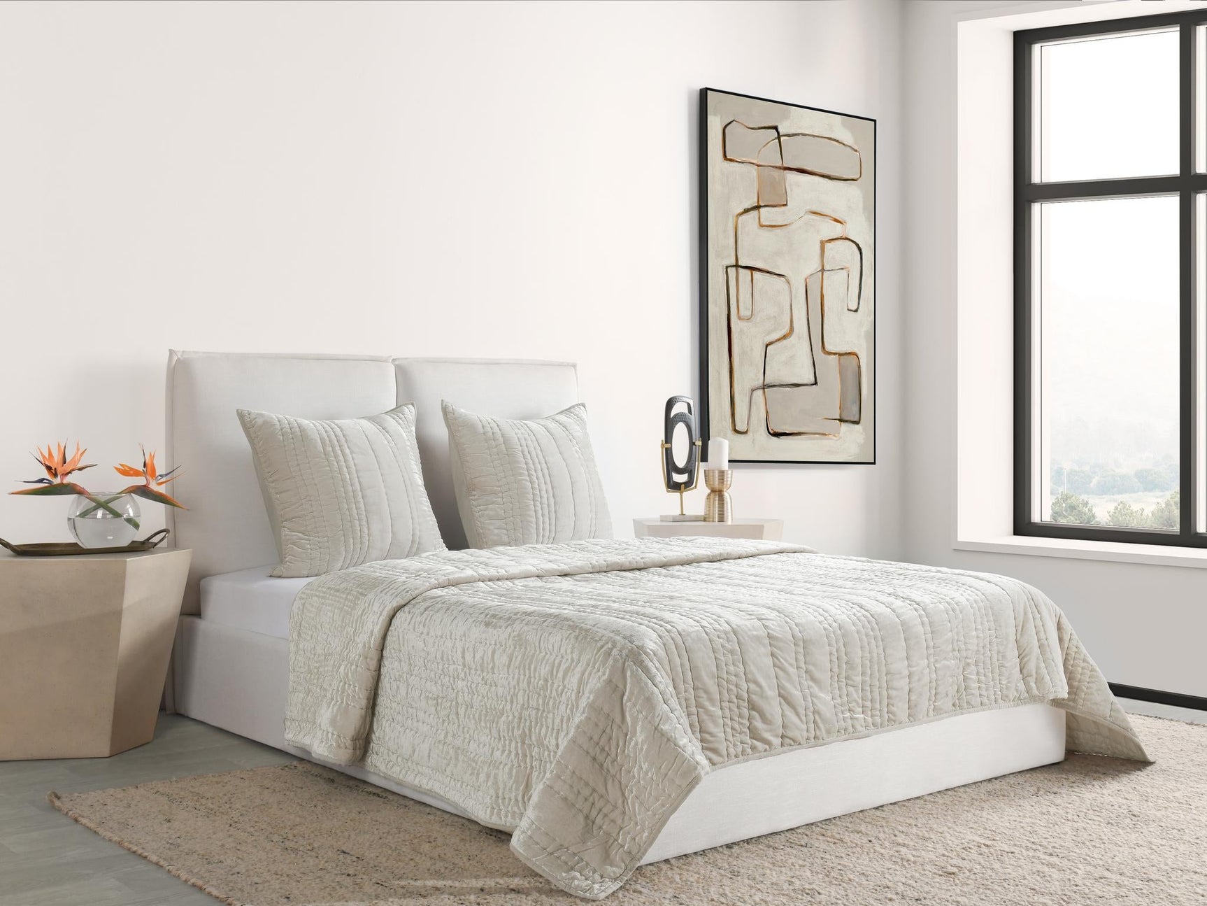 Seville Ivory Quilt Collection