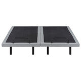 Flex Brown Split Eastern King Power Heads And Foot Adjustable Bed Frames With Massage Zero Gravity Charging Ports And Nightlight
