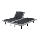 Flex Brown Split Eastern King Power Heads And Foot Adjustable Bed Frames With Massage Zero Gravity Charging Ports And Nightlight