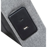 Flex Brown Full Power Head And Foot Adjustable Bed Frame With Massage Zero Gravity Charging Ports And Nightlight
