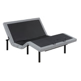 Flex Brown Full Power Head And Foot Adjustable Bed Frame With Massage Zero Gravity Charging Ports And Nightlight