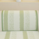 Striped Non-Slip Cooling Couch Cover, Summer Couch Pads for Seat Back Armrest