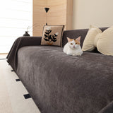 Luxury Pet Friendly Couch Cover, Non-Slip Furniture Protector Blanket for Pets, Kids