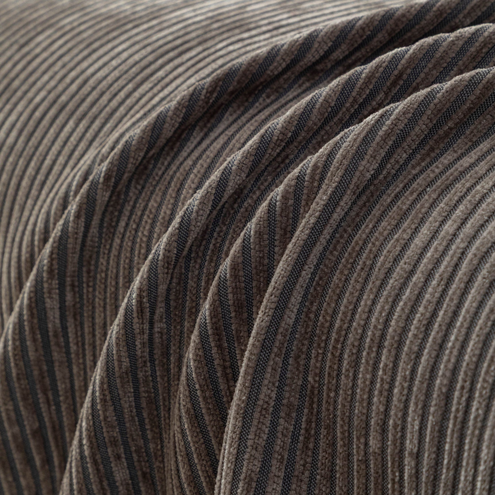 Textured Striped Cozy Couch Cover Throw Blanket with Pom Pom Trim for Sectional Sofa