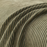 Textured Striped Cozy Couch Cover Throw Blanket with Pom Pom Trim for Sectional Sofa