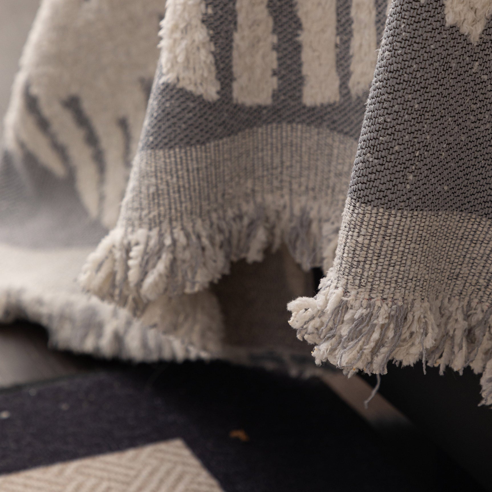 Chenille Sofa Cover Throw Blanket Woven Textured Decorative Furniture Slipcover