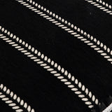 Leaf Stripe Sofa Cover with Black Sheer Skirt, Boho Soft Couch Slipcover for Pets