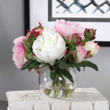 Blaire Pink/White Peony Bouquet