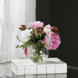 Blaire Pink/White Peony Bouquet
