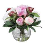 Blaire Pink/White Peony Bouquet