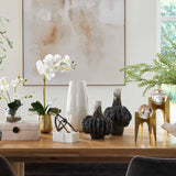Cami Orchid Brass Pot