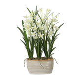 Ariana Orchid White Planter