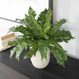 Verdure Fern Green Glazed Pot