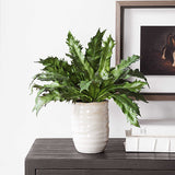 Verdure Fern Green Glazed Pot