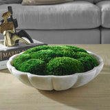 Awaken Moss Green/White Centerpiece