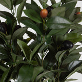 Elena Olive Green/White Centerpiece