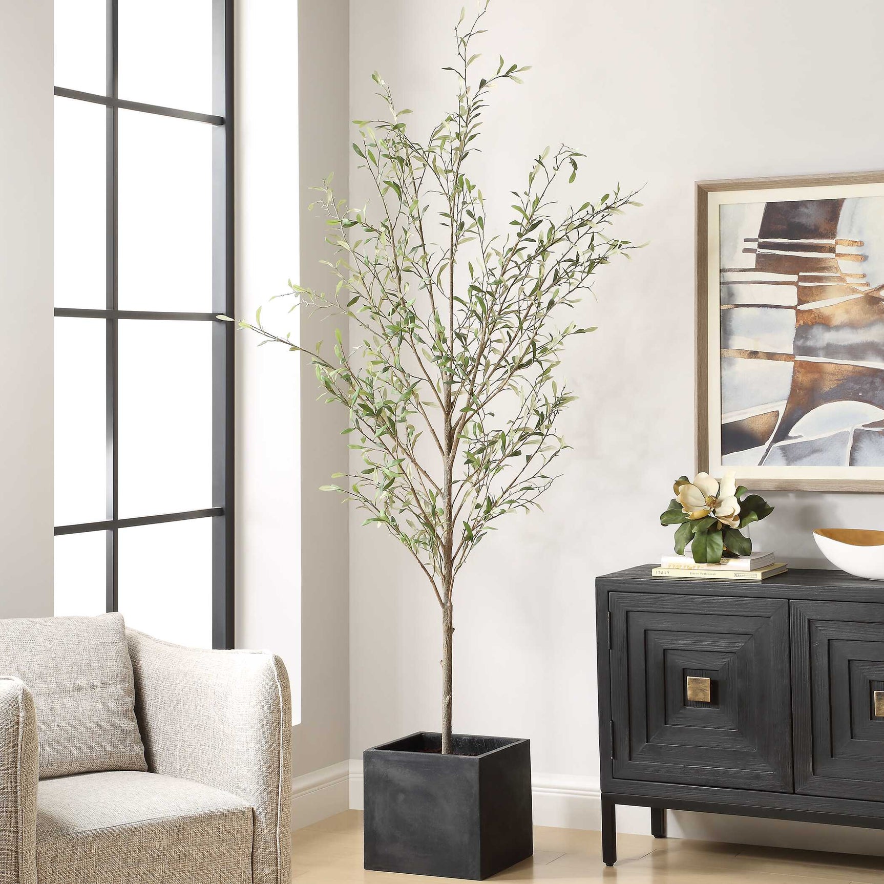 Abundance Olive Potted Tree