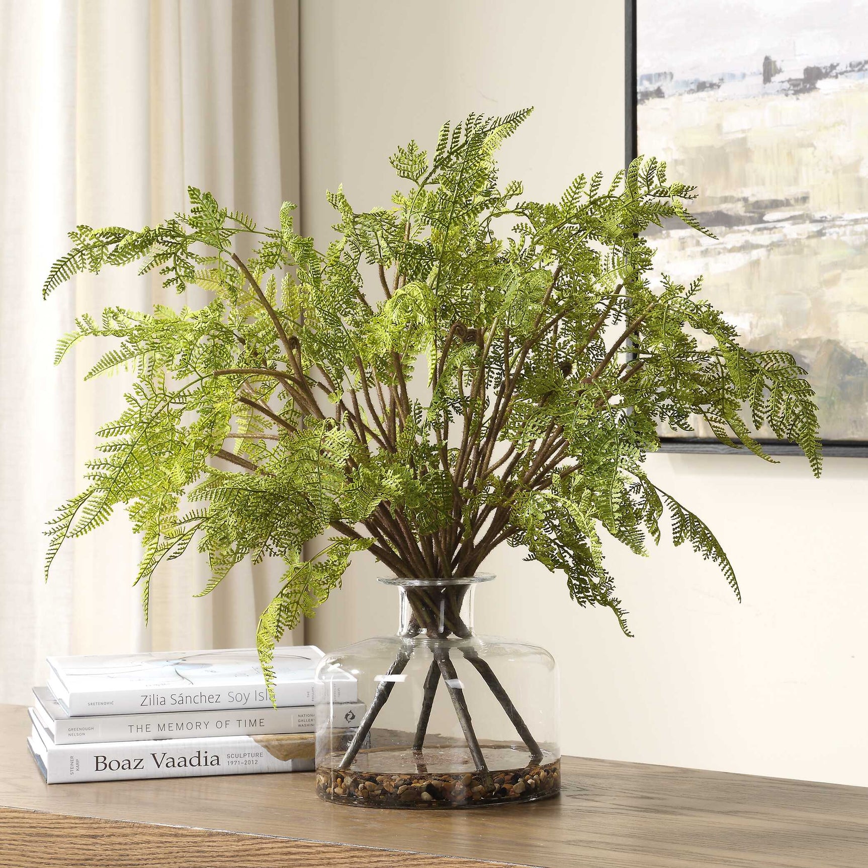 Woodland Fern Green Centerpiece