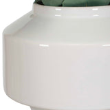 Essence Eucalyptus Green/White Accent & Vase