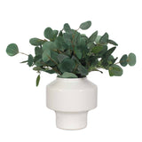 Essence Eucalyptus Green/White Accent & Vase