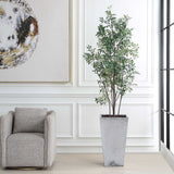 Sonora Olive Gray/Green Tree In Planter
