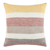 BW Crawford Yellow Multi 22x22 Throw Pillow (Set of 2) - Ornate Home