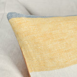 BW Crawford Yellow Multi 22x22 Throw Pillow (Set of 2) - Ornate Home