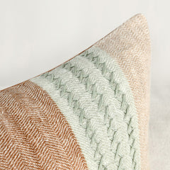BW Sherry Hazel/ Natural 22x22 Throw Pillow (Set of 2) - Ornate Home
