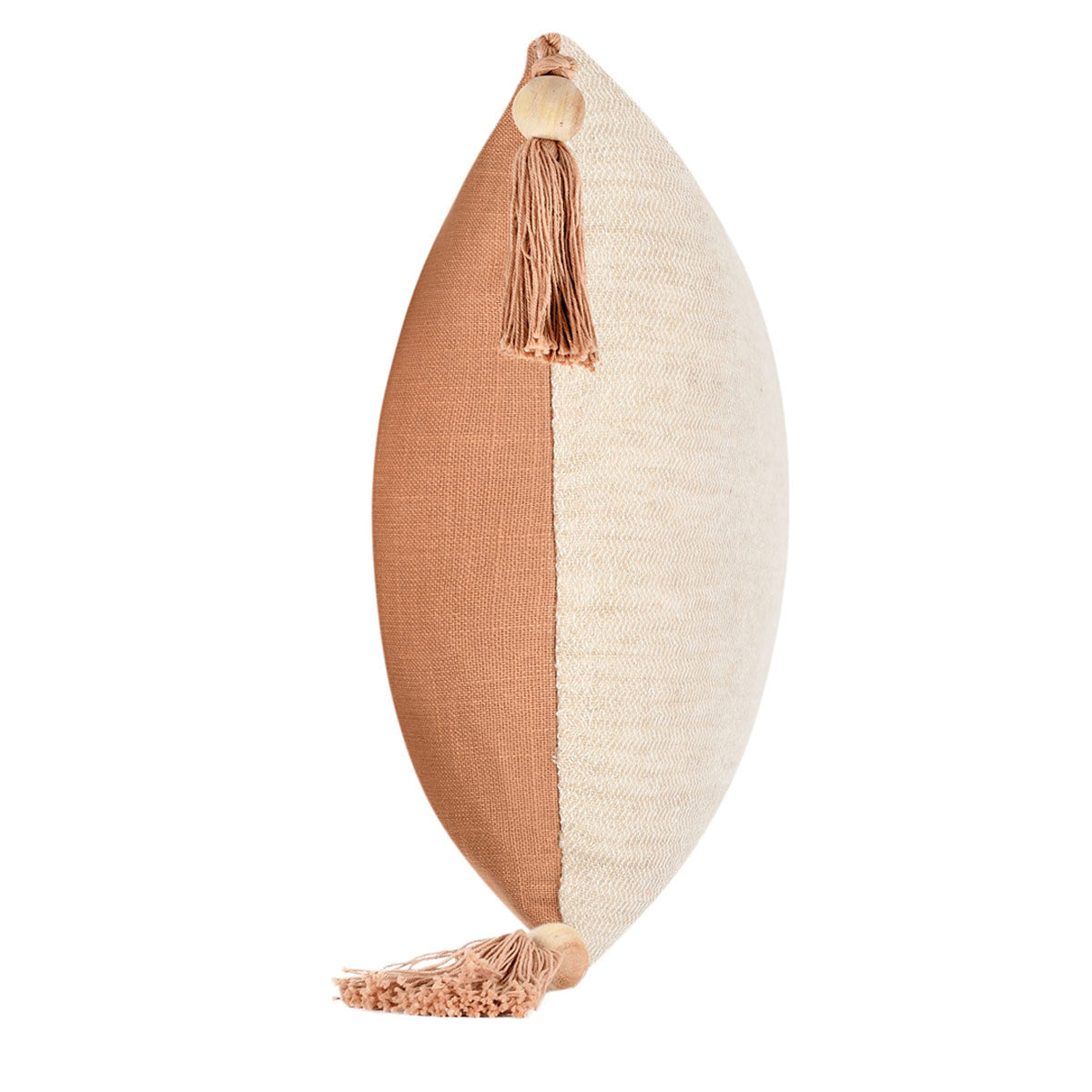 BW Sherry Solid Natural/Hazel 14x26 Throw Pillow (Set of 2) - Ornate Home