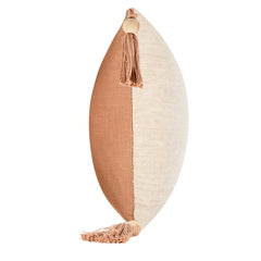 BW Sherry Solid Natural/Hazel 14x26 Throw Pillow (Set of 2) - Ornate Home