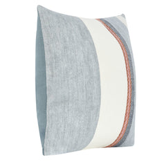 BW Taylor Blue Multi 22x22 Throw Pillow (Set of 2) - Ornate Home