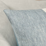 BW Taylor Blue Multi 22x22 Throw Pillow (Set of 2) - Ornate Home