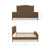 Eve Brown King Bed