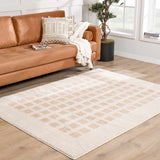 Baback Beige Washable Area Rug - Ornate Home