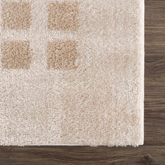 Baback Beige Washable Area Rug - Ornate Home