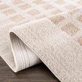 Baback Beige Washable Area Rug - Ornate Home