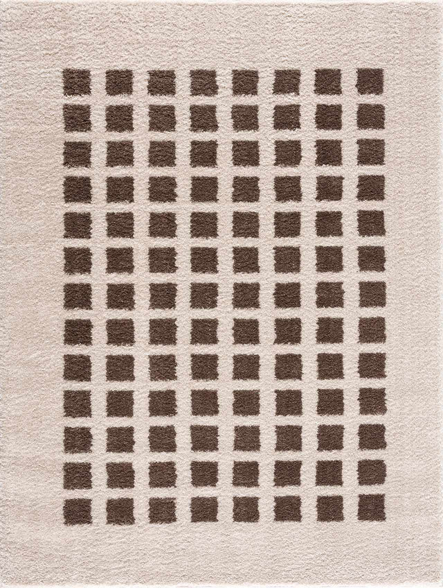 Baback Brown Washable Area Rug - Ornate Home