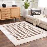 Baback Brown Washable Area Rug - Ornate Home