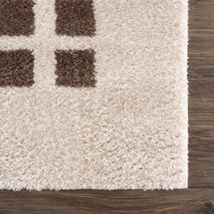 Baback Brown Washable Area Rug - Ornate Home